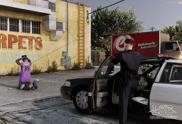 COP VS NIGG